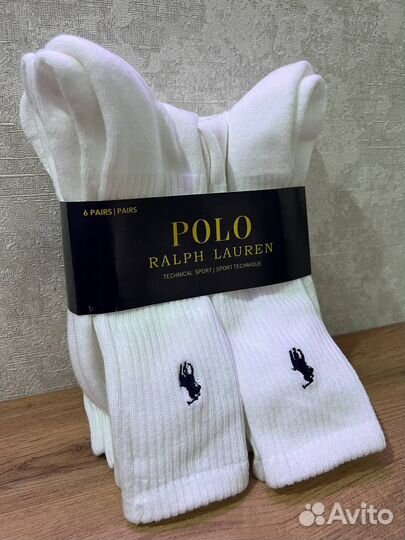 Носки белые Ralph Lauren