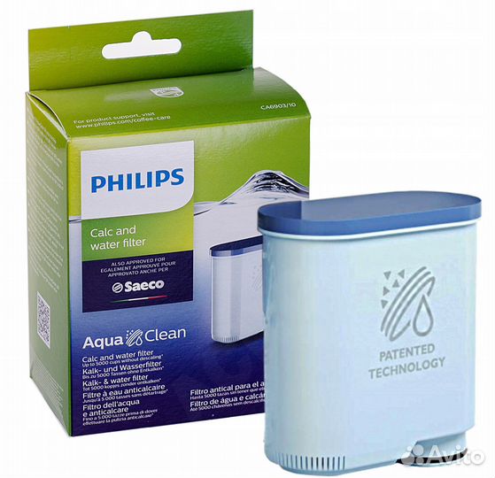 Фильтр для воды aquaсlean для кофемашин Philips
