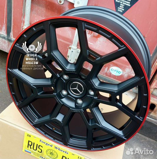 Кованые диски R21 на Mercedes-benz G-Class