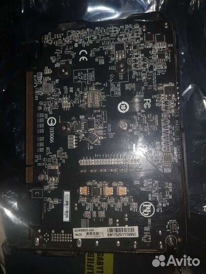 Видеокарта Radeon RX 560 4gb