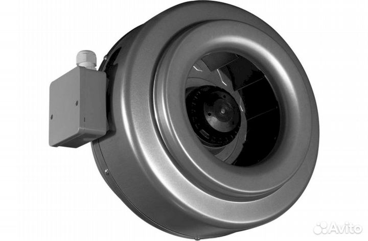 Канальный промышленный вентилятор