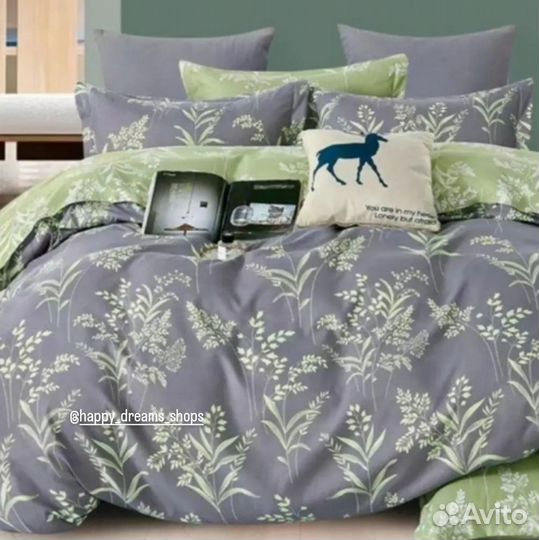 Постельное белье 2 спальное плотное Boris