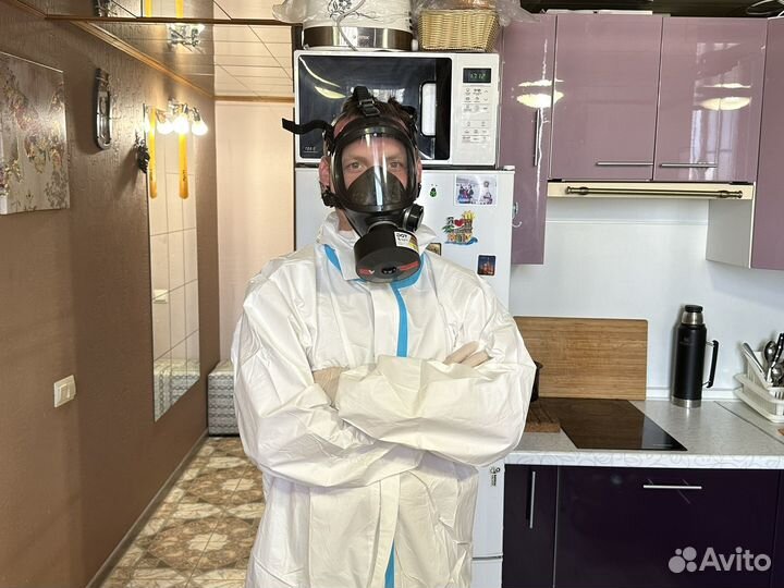 Уничтожение клопов,тараканов,плесени.Дезинфекция