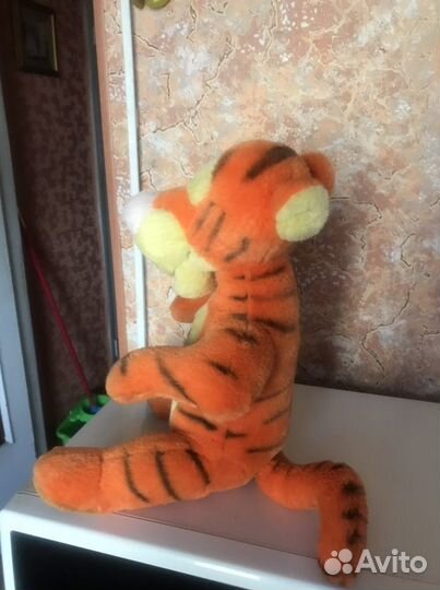 Тигр мягкая музыкальная игрушка