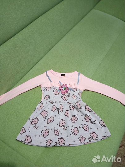 Платье для девочки 92