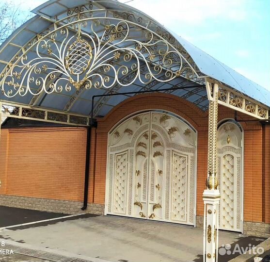 Кованые ворота