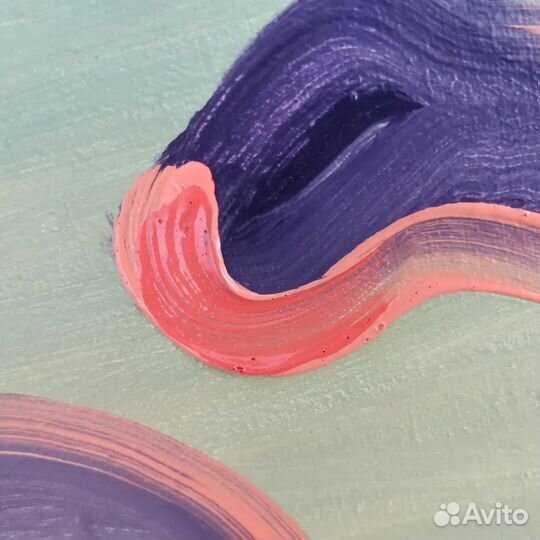 Картина маслом на холсте для интерьера