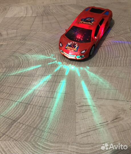 Машина игрушка музыкальная со светом