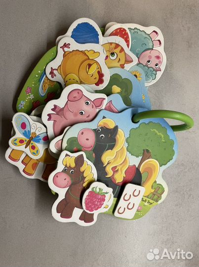 Настольная игра с липучками мама И малыш