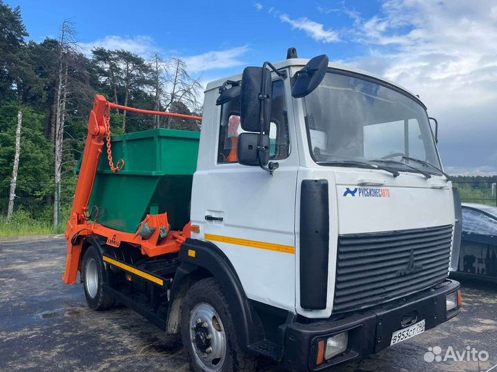 Вывоз мусора. И Снега контейнером 8 м3. 20. 27