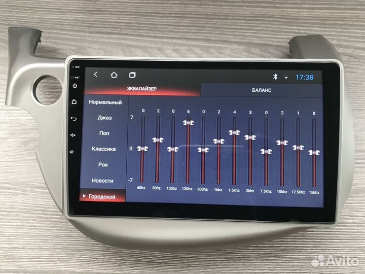 Магнитола Honda Fit, Jazz с камерой на Android
