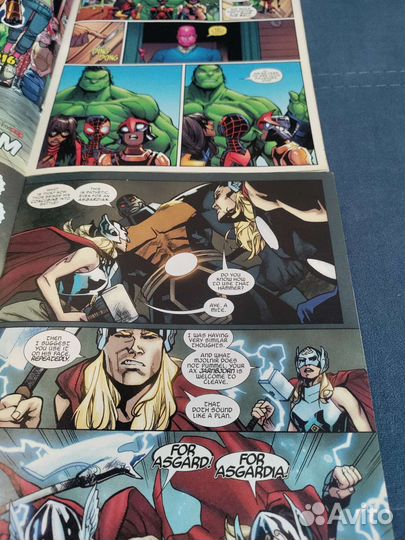 Комиксы marvel на английском