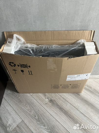 Вытяжка козырьковая Krona Ermina 600 black PB