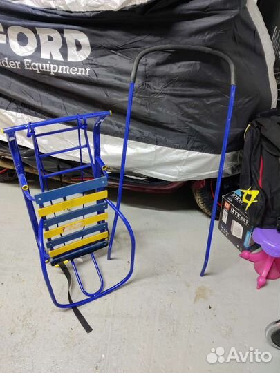 Детские санки с колесами