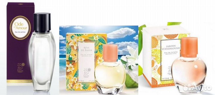 Миниатюры парфюмов Yves Rocher