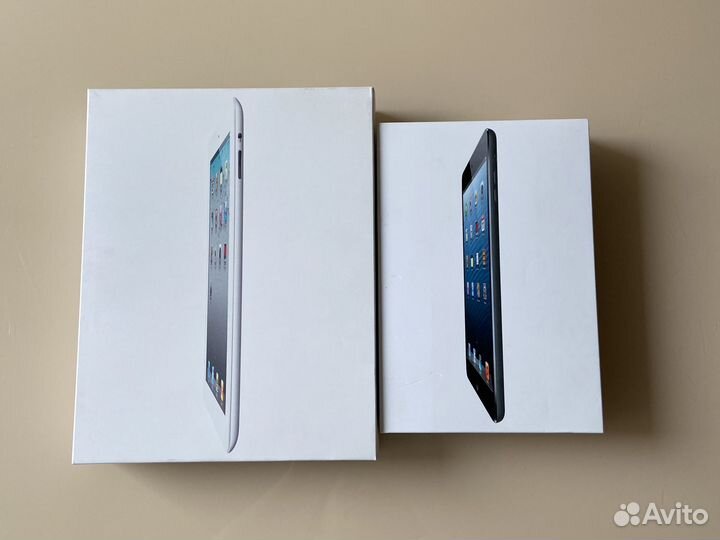 Коробка от iPad iPad mini скрепка и наклейки