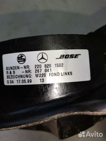 Корпус динамика в дверь Mercedes Benz w220