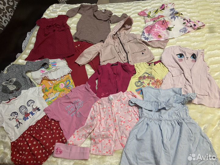 Вещи пакетом на девочку
