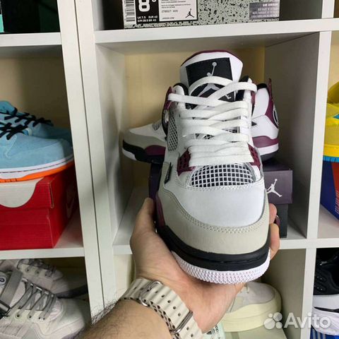 Кроссовки Nike Air Jordan 4 Retro X PSG