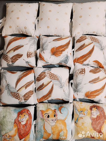 Бортики в кроватку