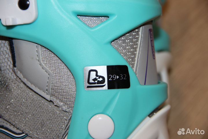 Коньки детские раздвижные 29 32