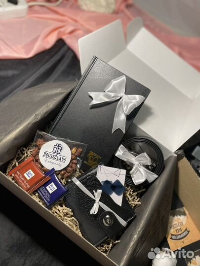 Мужской подарочный бокс