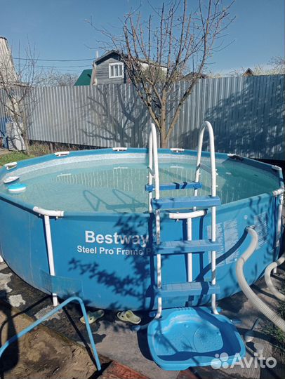 Каркасный бассейн бу 305*76