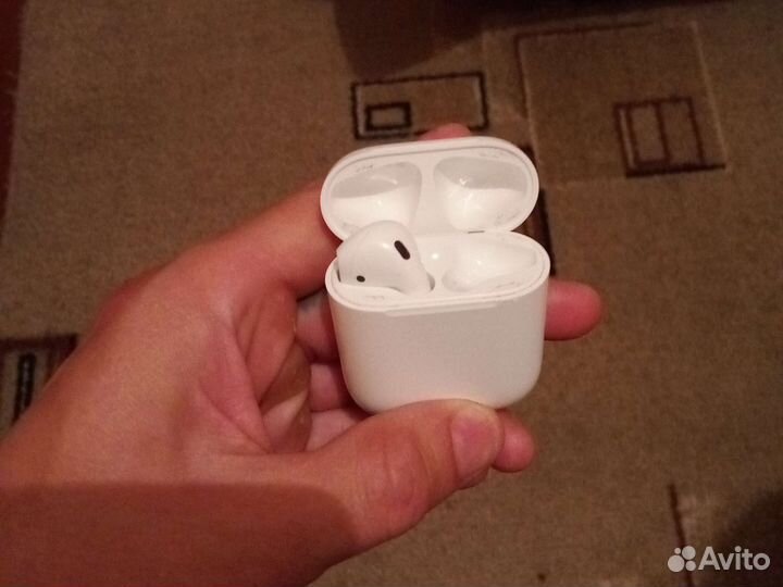 Наушники iPhone airpods 2