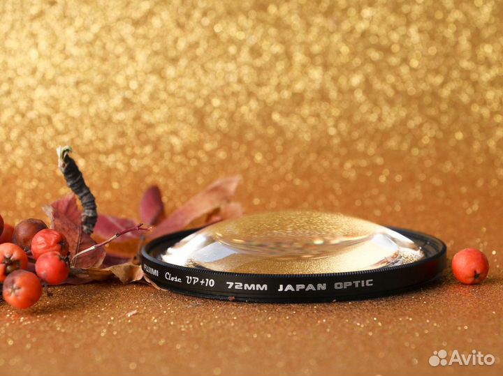 Макролинза +10 на 72 мм Fujimi