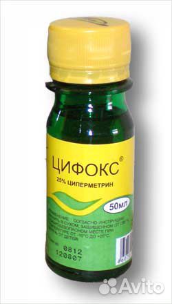 Цифокс 50 мл для обработки участков от клещей