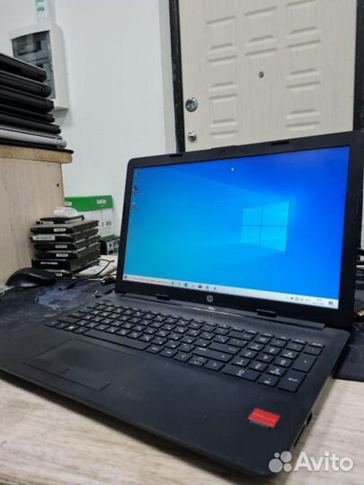 Свежий ноутбук HP A9 8gb 1tb video 2gb 17,3