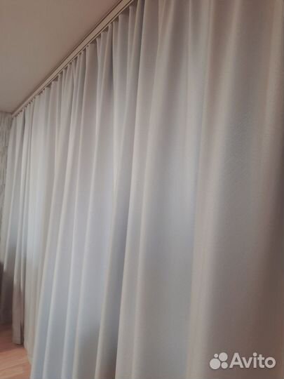 Шторы блэкаут рогожка