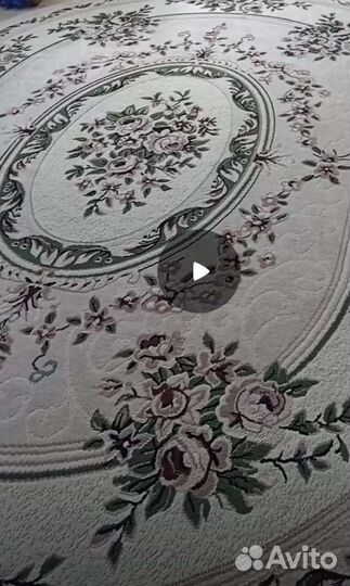 Ковер овальный, новый в уп 2 на 4 м