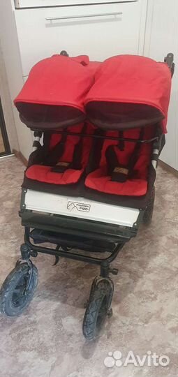 Коляска для двойни mountain buggy duet