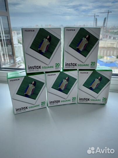 Картриджи fujifilm instax square