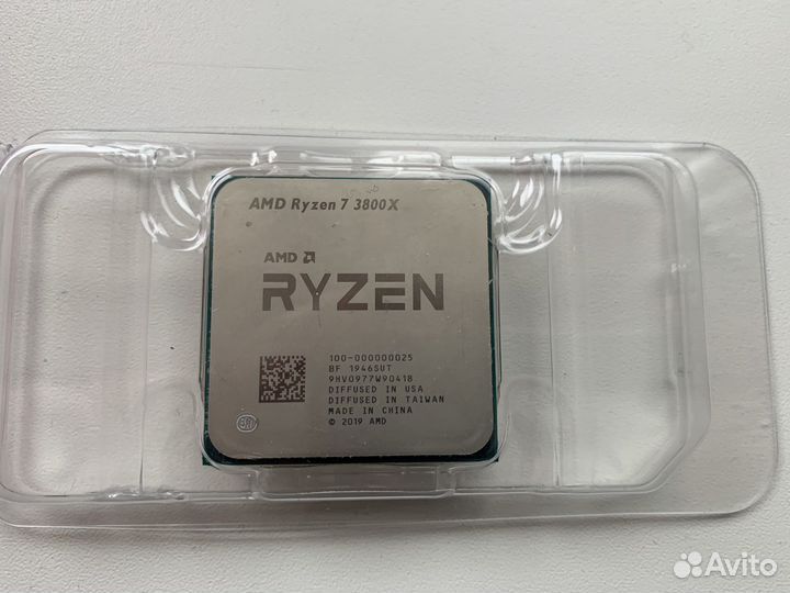 Процессор amd ryzen 3800X