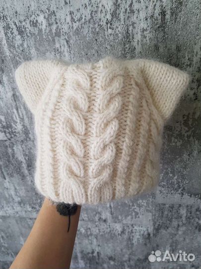 Шапка ангора детская