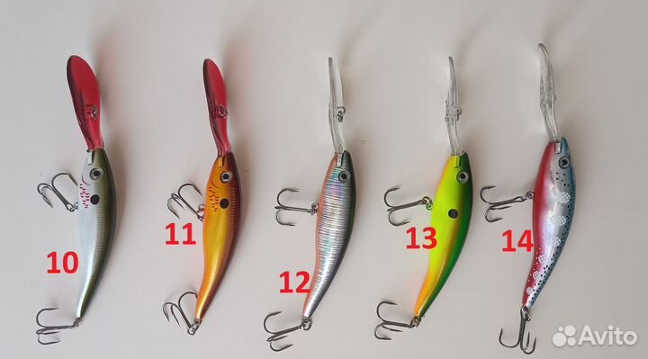 Воблеры для троллинга Rapala TDD-9