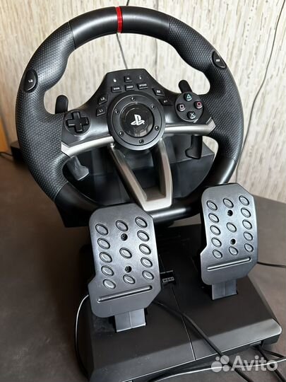 Игровой руль с педалями для ps4