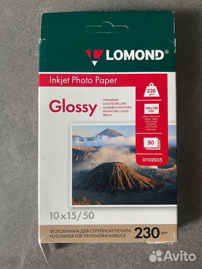 Фотобумага lomond 10x15 / 87шт