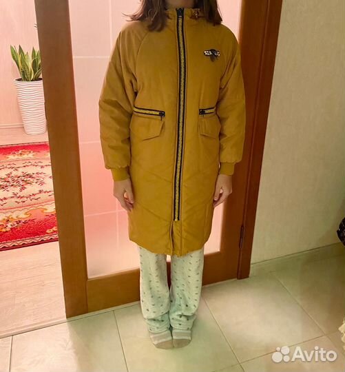 Пальто для девочки 152 158