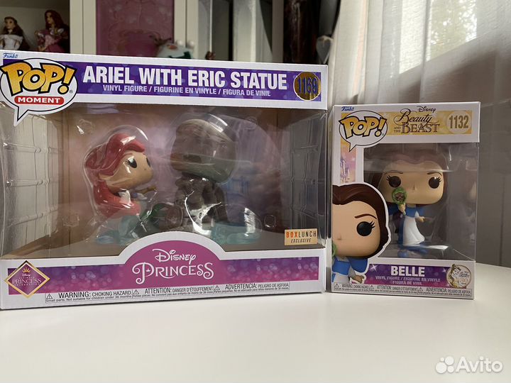 Фигурки Funko Pop Disney 1169 и 1132