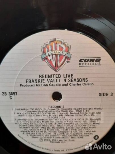 2LP Frankie Valli 