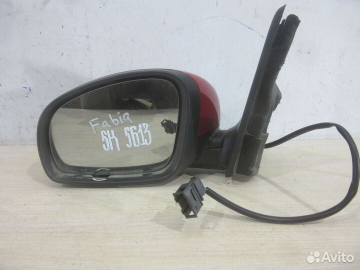 Зеркало левое электрическое Skoda Roomster