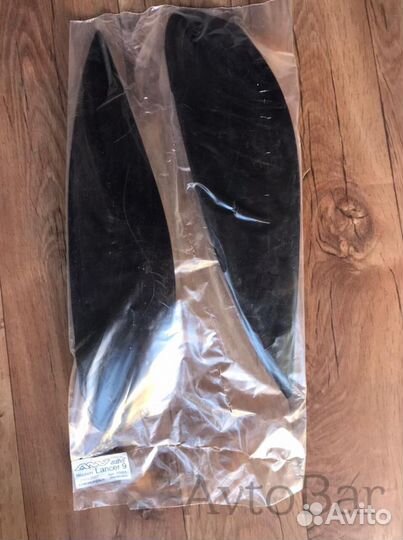 Реснички на фары mitsubishi lancer 9