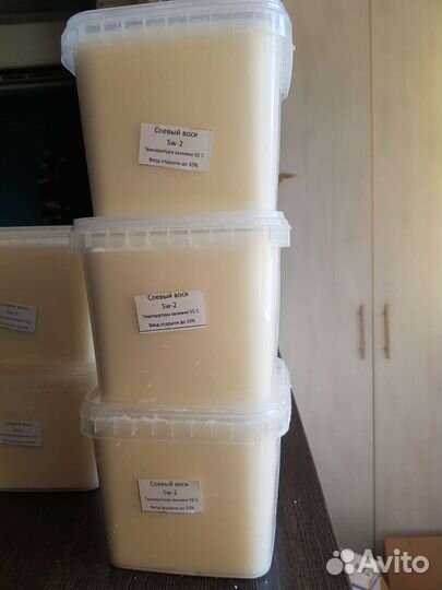 Соевый воск для формовых свечей