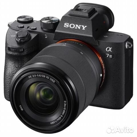 Фотоаппарат Sony Alpha ilce-7M3 Kit черный FE 28-7