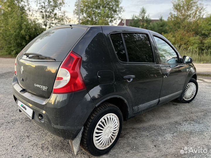 Renault Sandero 1.6 МТ, 2011, 195 000 км