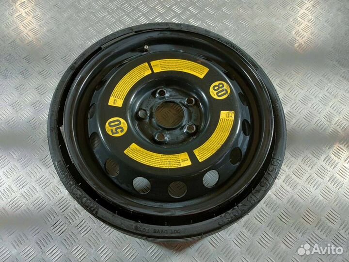 Запасное колесо R18x6.5 5x130 Audi Q7 4L рест
