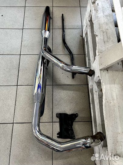 Harley Davidson sportster выхлопная система